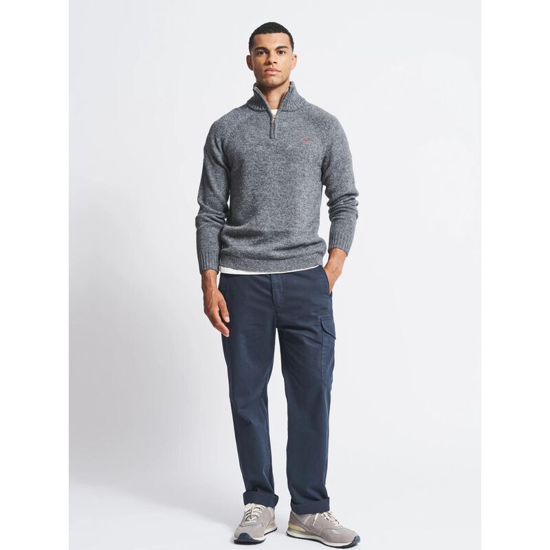 Aubin Bream Zip Neck Jumper image number 3